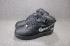 дамски средно черни мъжки ежедневни обувки Nike Air Force 1 315123-011