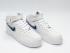γυναικεία παπούτσια Nike Air Force 1 Mid White Blue Unisex Casual 596728-308