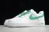 2020 najnowsze buty Nike Air Force 1'07 biało-zielone CU9225 800