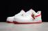 Nike Air Force 1 Retro CT16 QS para hombre y mujer Blanco Rojo AQ4226 126