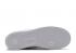 Nike Damen Air Force 1 weiß reflektierendes Weiß Chrom Schwarz Gelb 898889-104