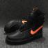 나이키 스페셜포스 에어포스 1 페이디드 올리브 블랙 오렌지 신발