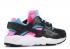 Nike Huarache Run Ps Gamma Blue Pink Blast สีดำสีขาว 704951-005