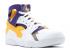 Nike Air Flight Huarache 湖人隊紫白色法院大學金 705005-101