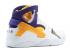 Nike Air Flight Huarache Lakers Lila Weiß Court University Gold 705005-101