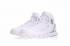 Nike Air Zoom Huarache 2K5 Blanc Métallique Argent Chaussures de basket-ball 310850-111