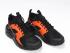 Nike Air Huarache Run SE Tênis de corrida masculino preto laranja 819685-058