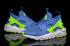 Nike Air Huarache Run Ultra BR Blå Volt Grønne sneakers 819685-009