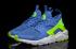 Nike Air Huarache Run Ultra BR Blå Volt Grønne sneakers 819685-009
