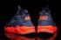 Nike Air Huarache Run Ultra BR Breeze Marine Orange Chaussures de course pour hommes Baskets 833147-403