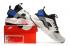 Sepatu Lari Pria Wanita Nike Air Huarache Run Ultra Putih Hitam Biru 819685-100