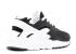 Nike Huarache Run Gs สีขาว สีดำ 654275-009