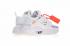 Off White x Nike Air Huarache Ultra Wit Oranje AA3841-100