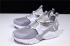 Мужская и женская повседневная обувь Nike Air Huarache City Low Atmography серо-белая AH6804 004