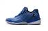 Nike Air Jordan 2017 baloncesto hombres zapatos zapatilla negro azul marino blanco