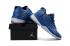 Nike Air Jordan 2017 baloncesto hombres zapatos zapatilla negro azul marino blanco