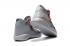 Sepatu Kasual Nike Air Jordan 2017 Abu-abu Oranye