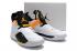 Nike Air Jordan 33 Retro BV5072-105 Белый Черный Желтый