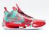 Air Jordan 34 XXXIV Ambalaj Kağıdı Kırmızı Yeşil Beyaz Ayakkabı BQ3381-301,ayakkabı,spor ayakkabı