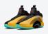 Air Jordan 35 Dynasties Jaune Vert Noir Chaussures de basket DD3044-700