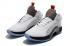 Nike Air Jordan 35 Center of Gravity DC1492-100 Wit Grijs Rood AJ35 Releasedatum