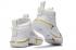 2021 Nike Air Jordan 36 Beyaz Metalik Altın,ayakkabı,spor ayakkabı