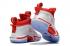 2021 Nike Air Jordan 36 Beyaz Üniversite Kırmızısı .