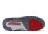 Air Jordan 3 88 Retro Gs Fire Grey Cement Czarny Biały Czerwony 398614-160