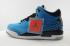 Air Jordan 3 Pudra Mavi Koyu Siyah Kurt Gri Beyaz 136064-406,ayakkabı,spor ayakkabı