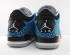 Air Jordan 3 Pudra Mavi Koyu Siyah Kurt Gri Beyaz 136064-406,ayakkabı,spor ayakkabı