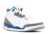 Air Jordan 3 Retro 2009 года выпуска Blue White True 136064-141
