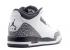 Air Jordan 3 復古 Bg Infrared 23 Infrrd 灰色黑白狼 398614-123