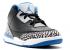 Air Jordan 3 Retro Bt Blue Wolf Sport Sort Grå 832033-007
