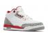 Air Jordan 3 Retro GS Cardinal Red Light Gray Cement White Curry 398614-126