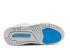 Air Jordan 3 Retro Gs Cool Grey Blue Glow Netral 441140-015