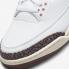 Air Jordan 3 Retro Napoliten Koyu Mocha Beyaz Atmosfer Yelken CK9246-102,ayakkabı,spor ayakkabı
