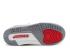 Air Jordan 3 Retro Ps Fire Grey Cement Hitam Putih Merah 429487-105
