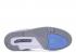 에어 조던 3 레트로 Unc 플레이어 독점 파란색 흰색 회색 시멘트 용기 MNJDLS850LN3, 신발, 운동화를
