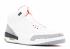 Air Jordan 3 White Cement 2003 Gris Fuego Rojo 136064-102
