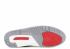 אייר ג'ורדן 3 מלט לבן 2003 אפור אש אדום 136064-102