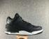 Nike Air Jordan 3 Retro Negro Gris Blanco Hombres Zapatos de baloncesto de caña alta 580775-001