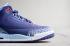 жіноче взуття Nike Air Jordan III 3 GS Dark Purple Dust Blue Pink 441140-506