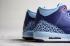 Nike Air Jordan III 3 GS Koyu Mor Toz Mavi Pembe Kadın Ayakkabı 441140-506,ayakkabı,spor ayakkabı