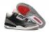Nike Air Jordan III 3 Retro Chaussures de basket-ball pour hommes Noir Gris Cement Rouge 136064-123