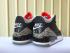 Nike Air Jordan III 3 Retro Hombres Zapatos De Baloncesto Gris Negro Rojo