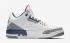 Nike Air Jordan III 3 Retro True Azul Blanco Hombres Zapatos 854261-106