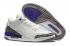 Nike Air Jordan III 3 Retro Bianco Viola Giallo Nero Cemento Uomo Scarpe da basket 136064-115
