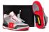 Nike Air Jordan III 3 Retro Femme Chaussures Gris Blanc 136064
