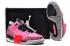 Nike Air Jordan III 3 Retro Damesschoenen Roze Zwart 136064