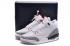Женские туфли Nike Air Jordan III 3 Retro Белый Серый 136064